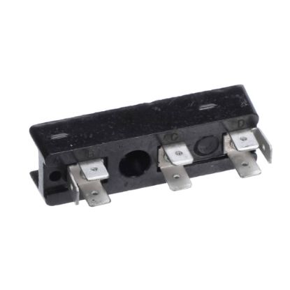 Picture of Trane Block, Terminal, 3 Pole, 20 Amp, 300V Part# BLK00288