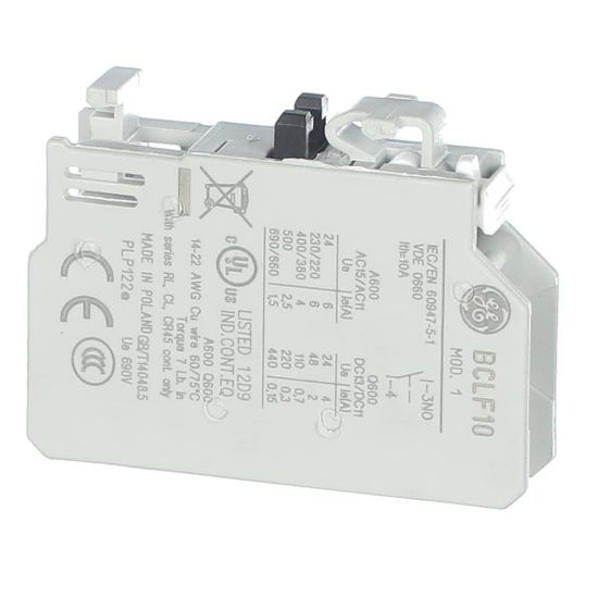 Picture of Trane Contact; 1A Top Mount, Auxillary, No (N Part# CTC00859