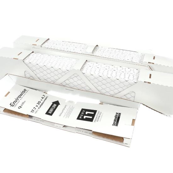 Picture of Trane 5In Merv 11 Qwikbox Replacement Filter (2 Pack) Part# FLRQB5AH18M11