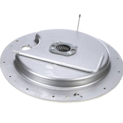 Picture of Trane Plate, Burner Cap Assembly, 17-Inch Drum, 250 Mbh Part# PLT04092