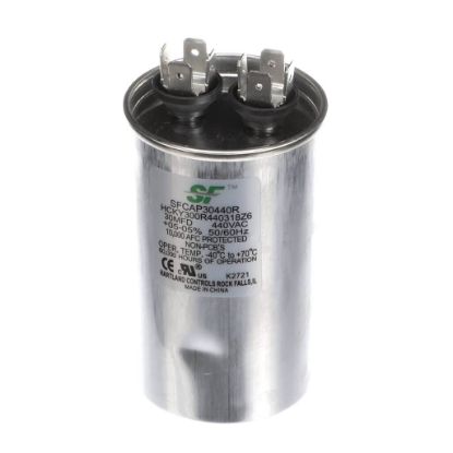 Picture of Trane Run Capac 30 Mfd 440V Round Part# SFCAP30440R