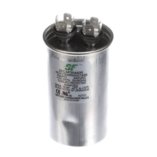Picture of Trane Run Capac 30 Mfd 440V Round Part# SFCAP30440R