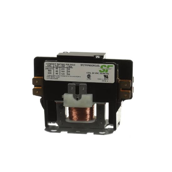 Picture of Trane Contactor; 1P 40A 24Vac / Lugs Part# SFCTR1P40A24VL