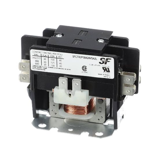 Picture of Trane Contactor; 2P 30A 24Vac / Screws A2l Part# SFCTR2P30A24VSA2L