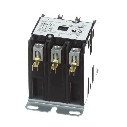 Picture of Trane Contactor; 3P 30A 120Vac / Lugs Part# SFCTR3P30A120VL