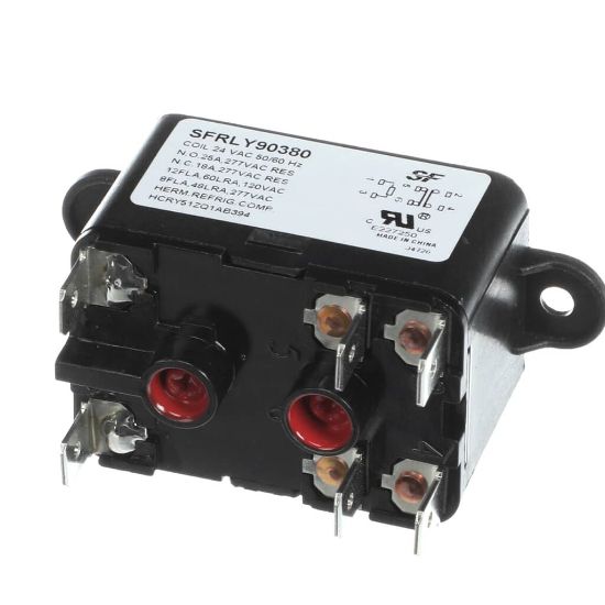 Picture of Trane Relay; 1No/1nc, 24 Vac, 50/60Hz, 1/4In Part# SFRLY90380