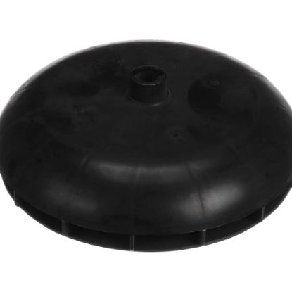 Picture of Trane Slinger, Motor Cover, 7.31 Dia X 1.57 Deep, Black Part# SLG00120