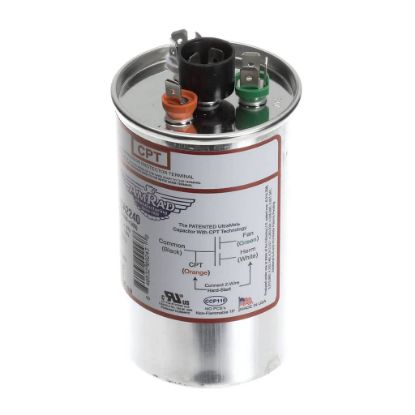 Picture of Trane Capacitor; 55/5Mfd 370/440V Rnd Usa Made Part# USA2240