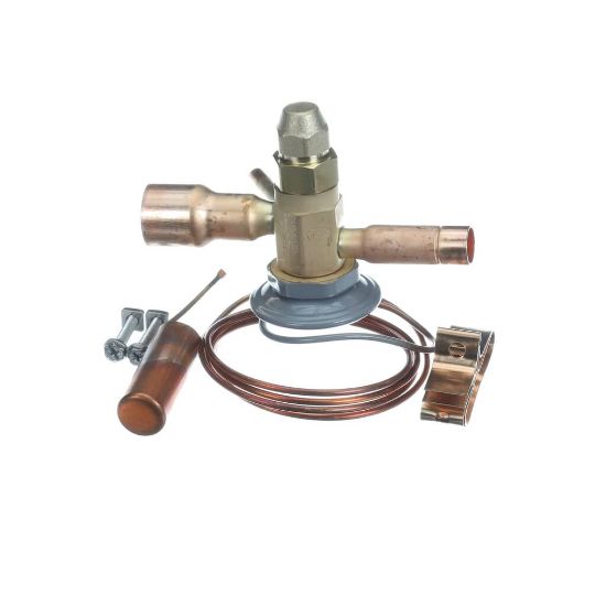 Picture of Trane Valve; Expansion, 0.50 Inlet X 0.88 Outlet, 8 Ton, Part# VAL09573