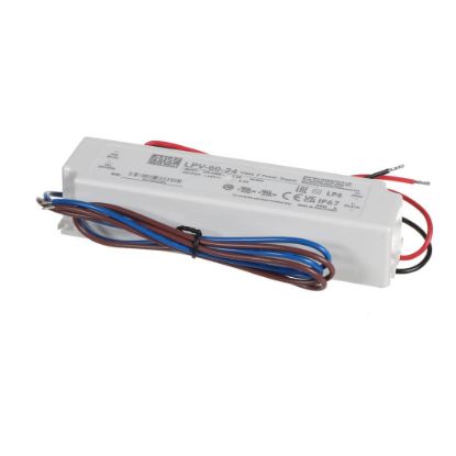 Picture of TRUE Led Driver, 60W 2.5 Amps Lpv-60-24 Part# 225487