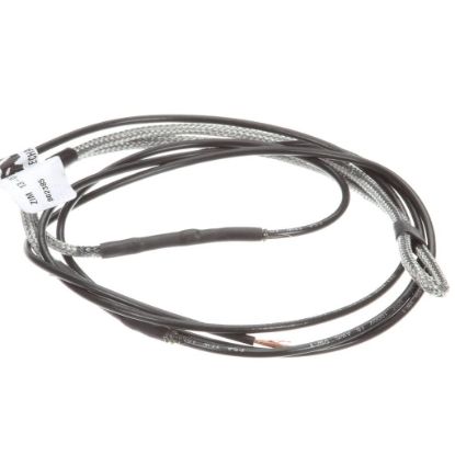 Picture of TRUE Heater Wire Alum Braid 22 115V 10W 24 Black Lead Part# 802385