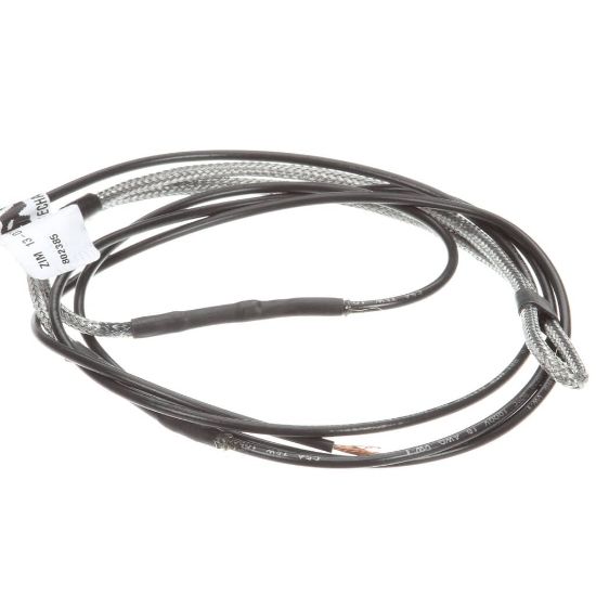 Picture of TRUE Heater Wire Alum Braid 22 115V 10W 24 Black Lead Part# 802385