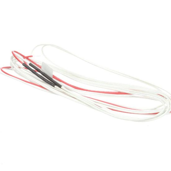 Picture of TRUE Heater Wire Gl Braid 193 115V 1.7W/ft 48 Red/wte Part# 802391