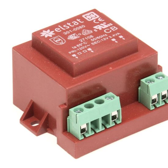 Picture of TRUE Transformer 120Vac/50hz-12v Elstat 301-0080 Part# 822204