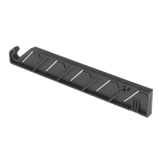 Picture of TRUE Louver End, Black Tac/tac-gs Black Nylon Part# 827818