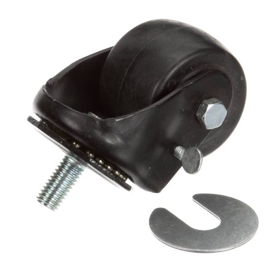 Picture of TRUE Caster 2-1/2 W/brake Black 1/2-13 X 1 Stem X 1-3/4 Part# 830270
