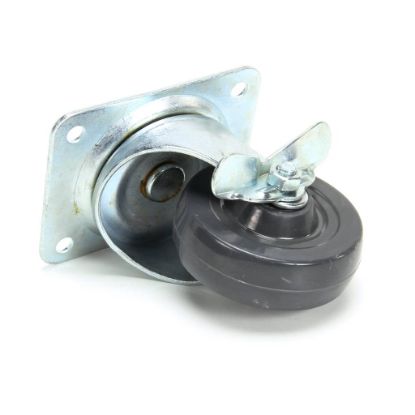 Picture of TRUE Castor 4 Swivel W/brake #127-4Sb (Top Plate 4 X Part# 830217