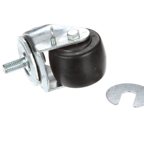 Picture of TRUE Castor 2-1/2 W/brake Silver 1/2-13 X 1 Stem X Part# 830255