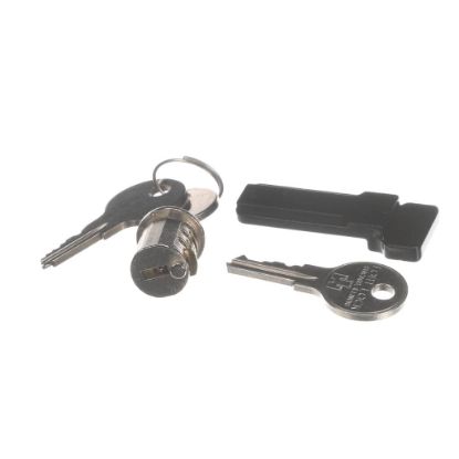 Picture of TRUE Lock Kit Chrome Core W/blk Cam Part# 839598