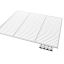 Picture of TRUE Shelf, Gdm-33/33c/35 White Wire Part# 866315-038