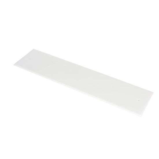 Picture of TRUE Cut Board 1/2 X 11-3/4 X 48 Wht Drill 2 7/8 X 5 7/ Part# 915157