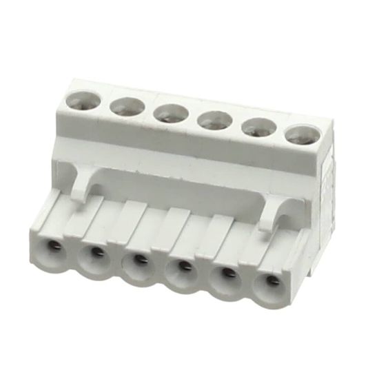 Picture of TRUE Connector, Omc1f06001-g 6-Pole Gray, Lae Part# 943174