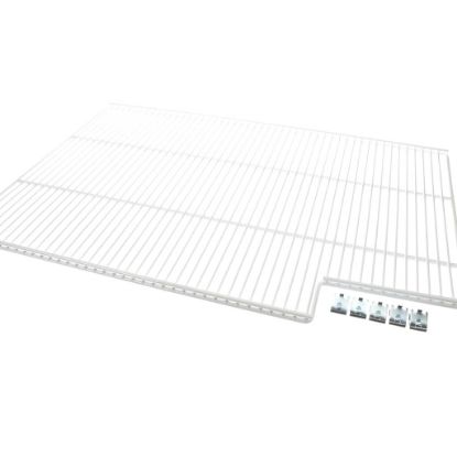 Picture of TRUE Shelf,white Wire, Left Notched Part# 975506-038