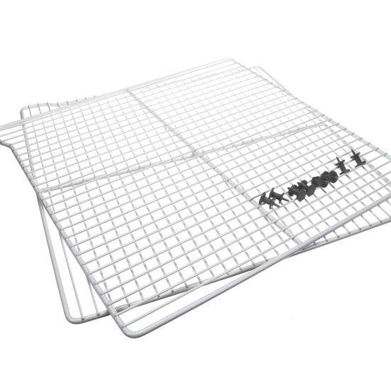 Picture of Traulsen 1 Epoxy Shelf With Pins 2 Section Part# CLBMACC-1SHLF2