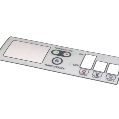 Picture of Turbo Air Display Power Control Board Sticker Tgf-sd For Red Switc Part# P0135C0101