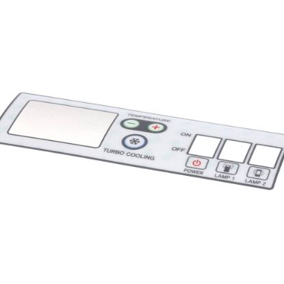 Picture of Turbo Air Display Power Control Board Sticker Part# P0135C0200
