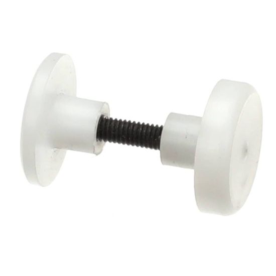 Picture of Turbo Air Side Glass Holder Part# ZKGLASSCAP-W