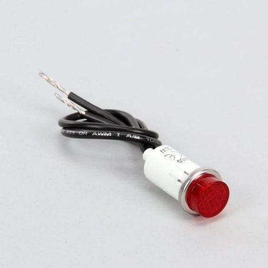 Picture of UltraFryer Snaplight, Red Neon 125V 1/3 Watt Raised Part# 23362