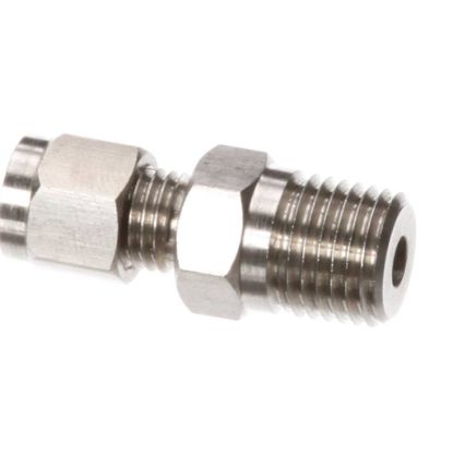 Picture of UltraFryer Fitting, Compression 1/4In Npt X 3/16In Part# 24A326