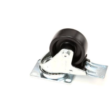 Picture of UltraFryer Caster, Swivel W/trailing End Brake Part# 28A019