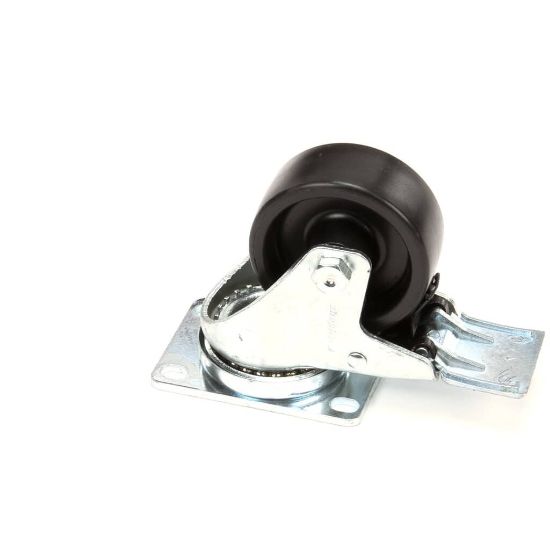 Picture of UltraFryer Caster, Swivel W/trailing End Brake Part# 28A019