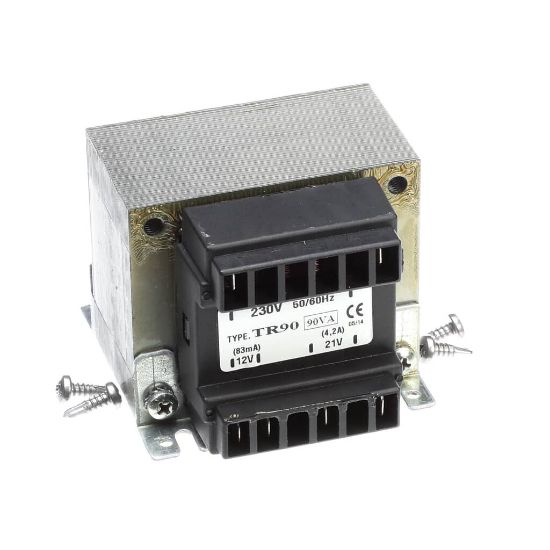 Picture of Unox 230-21-12Vac 90Va Transformer Kit Part# KVE1026A