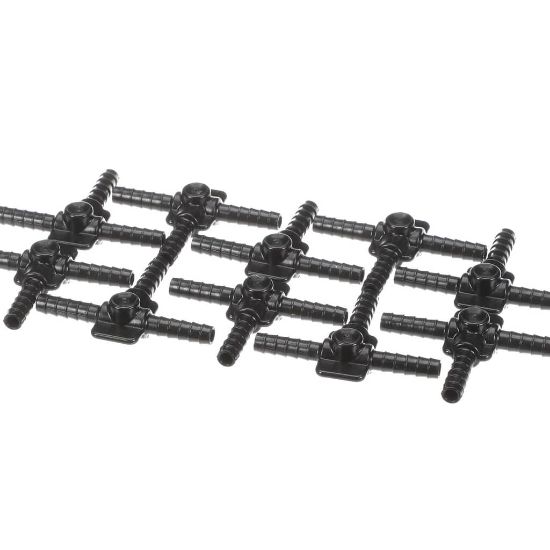 Picture of Unox 6Mm Barbed T-shaped Fitting 10 Pcs Kit Part# KVL1127A