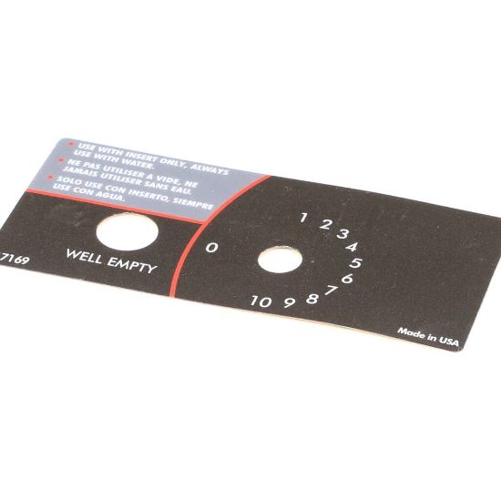 Picture of Vollrath Label Control Part# 17169-1
