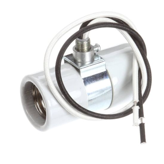 Picture of Vollrath Lamp Socket - Dual Ceramic Part# 17907-1