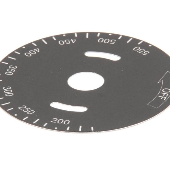 Picture of Vulcan Plate Temp Dial 200-550F Part# 00-498037-0000A