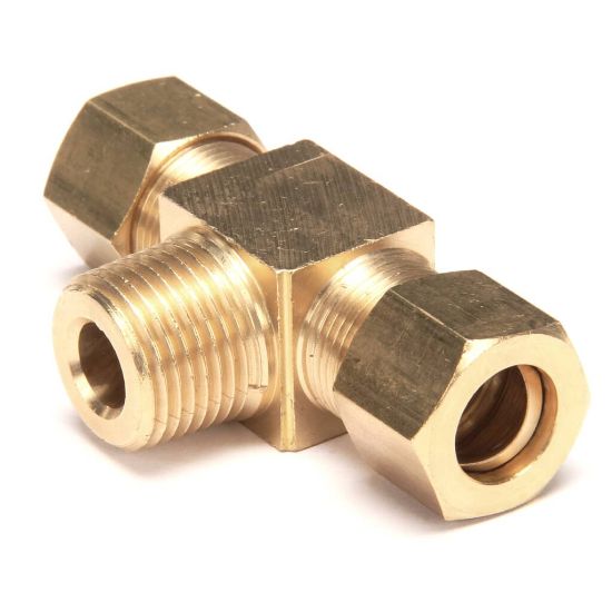 Picture of Vulcan Tee, 3/8Mpt X 7/16Cc Part# 00-498715