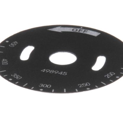 Picture of Vulcan Dial Plate Temperature Vcrg Part# 00-498945