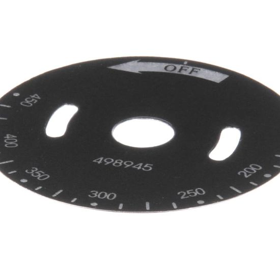 Picture of Vulcan Dial Plate Temperature Vcrg Part# 00-498945
