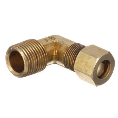 Picture of Vulcan Elbow Brass 3/8Cc X 1/2 27 Nts Part# 00-722657
