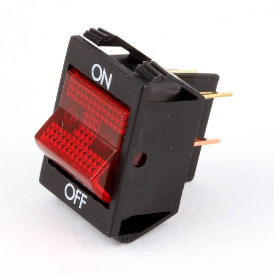 Picture of Vulcan Switch On/off Black Rocker W/ Light Part# 00-819871-00002