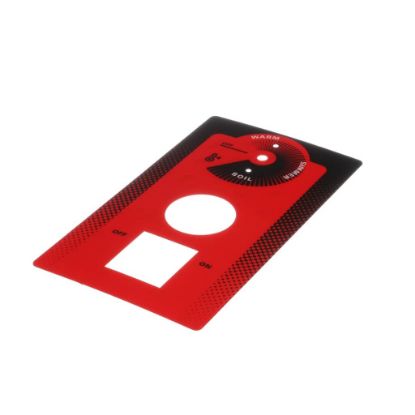 Picture of Vulcan Nameplate Instruction O Verlay Part# 00-854427-00001
