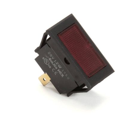 Picture of Vulcan Indicating Light 24Vac Red Part# 00-855969-00001
