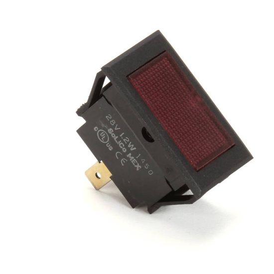 Picture of Vulcan Indicating Light 24Vac Red Part# 00-855969-00001