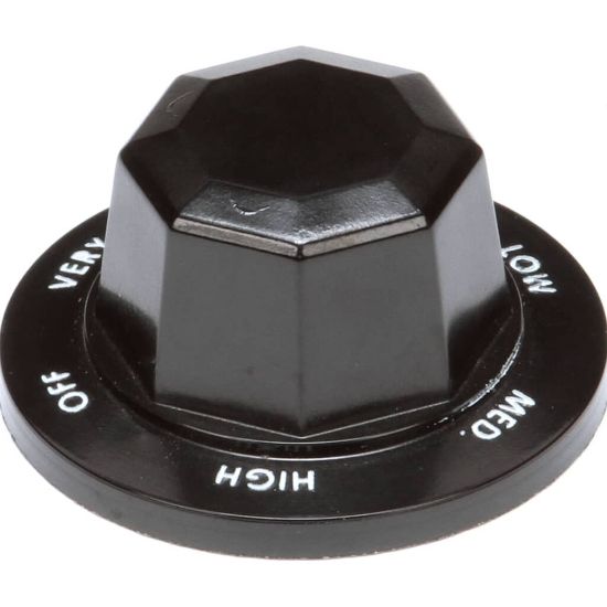 Picture of Vulcan Knob Inf Switch Black Part# 00-927603-00001
