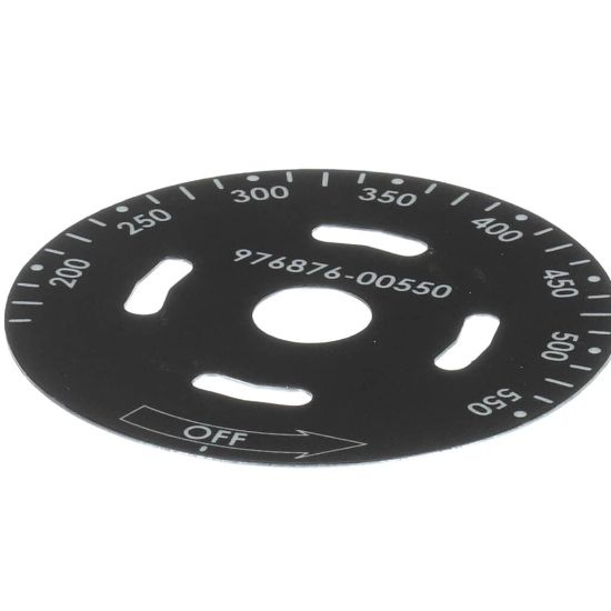 Picture of Vulcan Temp Dial 550F Part# 00-976876-00550